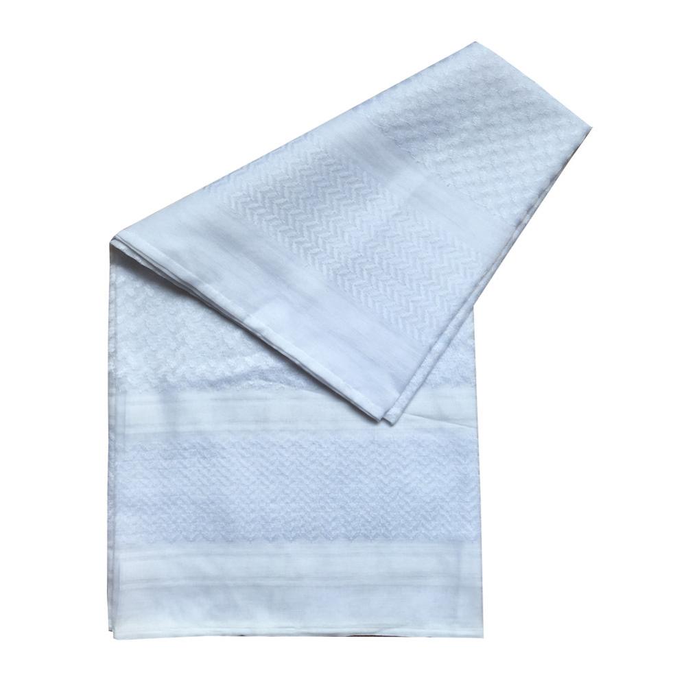 BOHOWAII Muslim Caps for Men Keffiyeh Turban Homme Islam Jewish Hijab Clothing Accessories Plaid Stripe Long Headscarf Scarf: 3