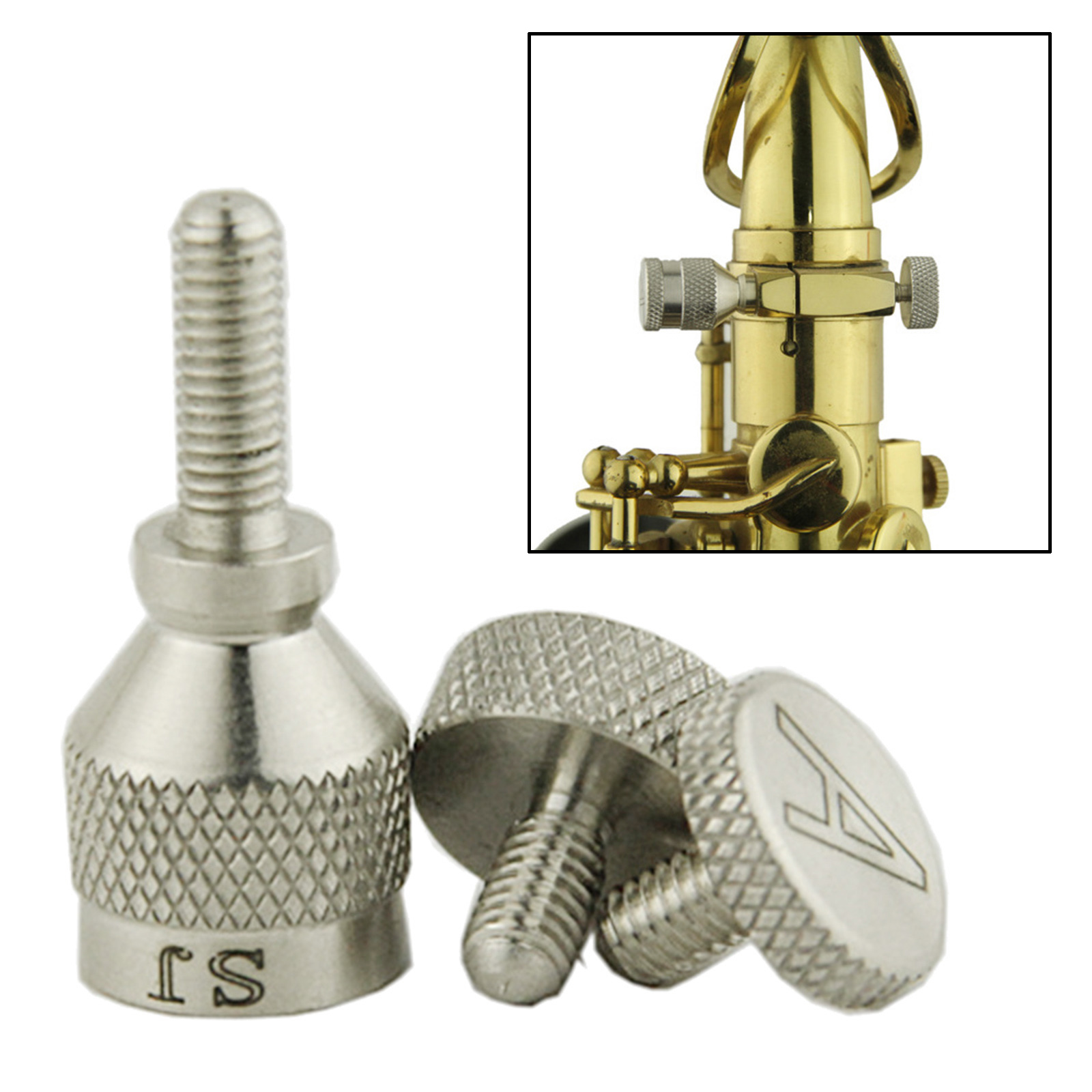 Saxofoon Hals Aanscherping Schroeven Sax Gebogen Hals Vaste Schroef Attachment