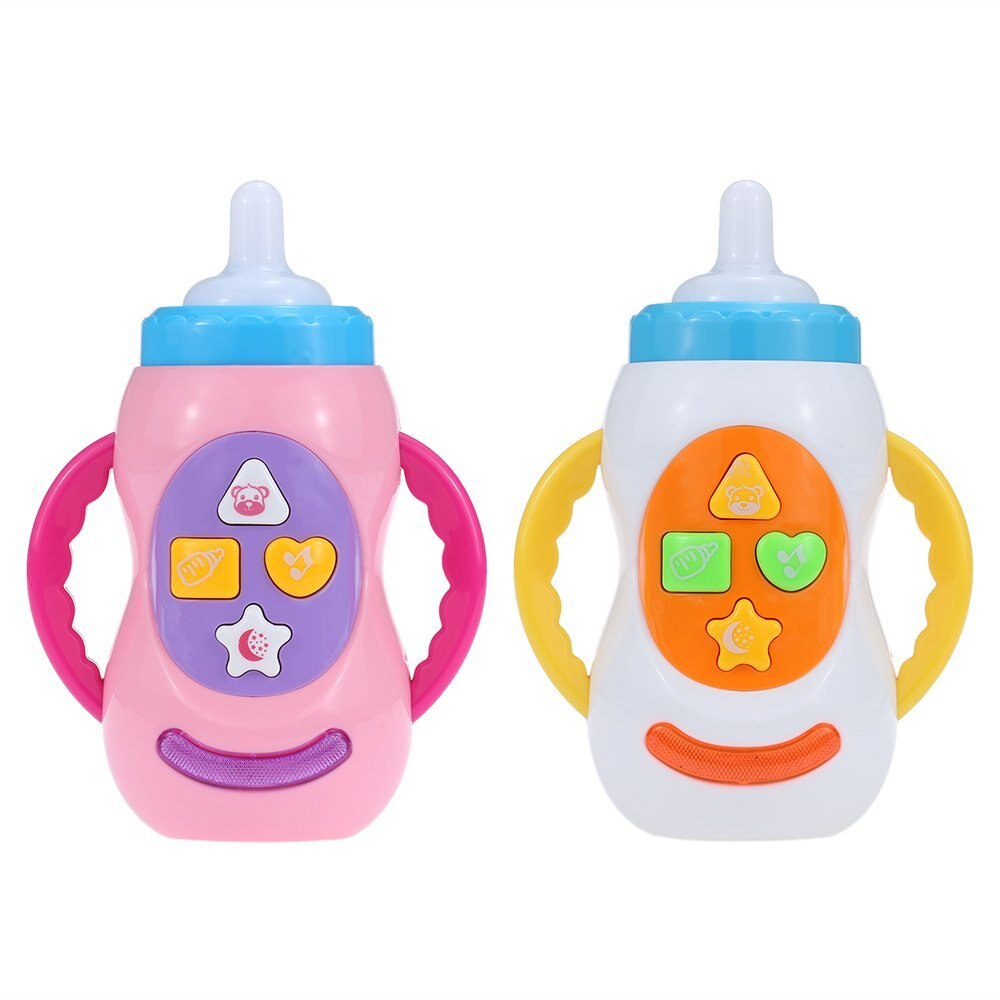 EBOYU (TM) Baby Zuigfles Speelgoed met Verlichting Geluiden Liedjes Intellecture Musical Speelgoed voor Baby
