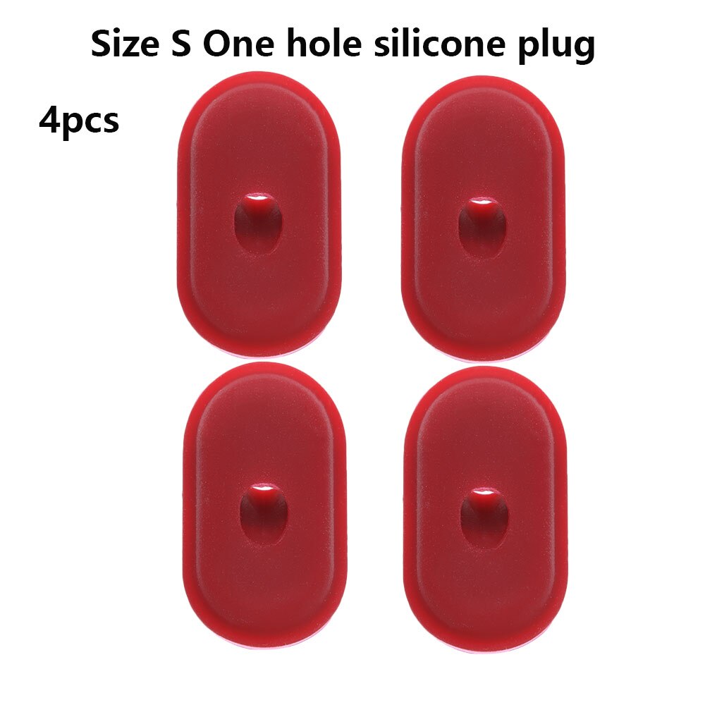 4/5pcs coperchio porta di ricarica custodia antipolvere parti di Scooter elettrici in gomma rossa accessori per Skateboard di alta qualità per XIAOMI M365: S One hole