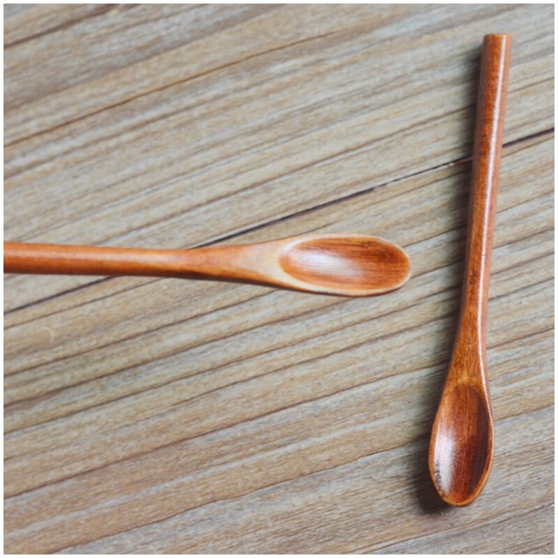 9*1.2cm tre krydder skje mini gram skje super mini bittesmå tre krydder skjeer 20 stk / mye