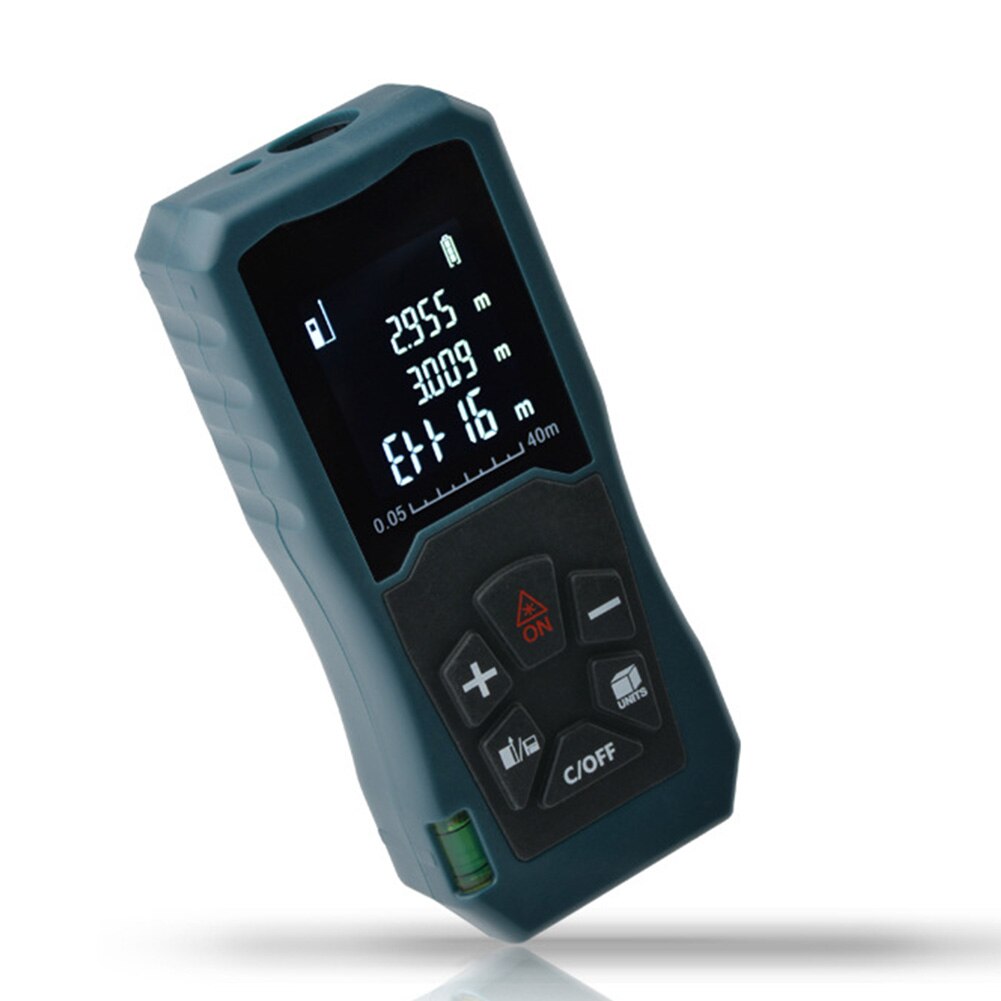 Measuring Digital Electrical Portable Tool Data Backlight LCD Display Tape Handheld Distance Meter Range Finder Accurate: 40m