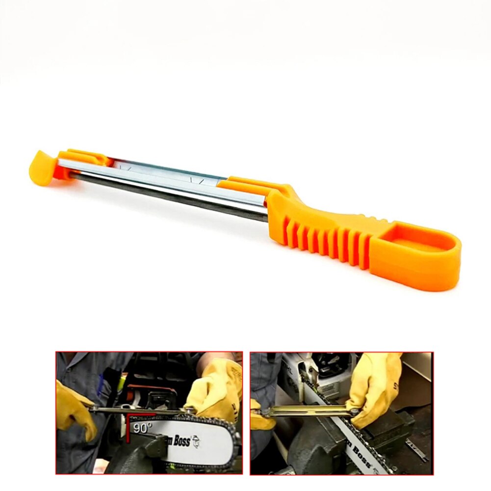 Chainsaw-file Chainsaw Sharpener Steel + Plastic Yellow/Silver 4.0-5.5mm