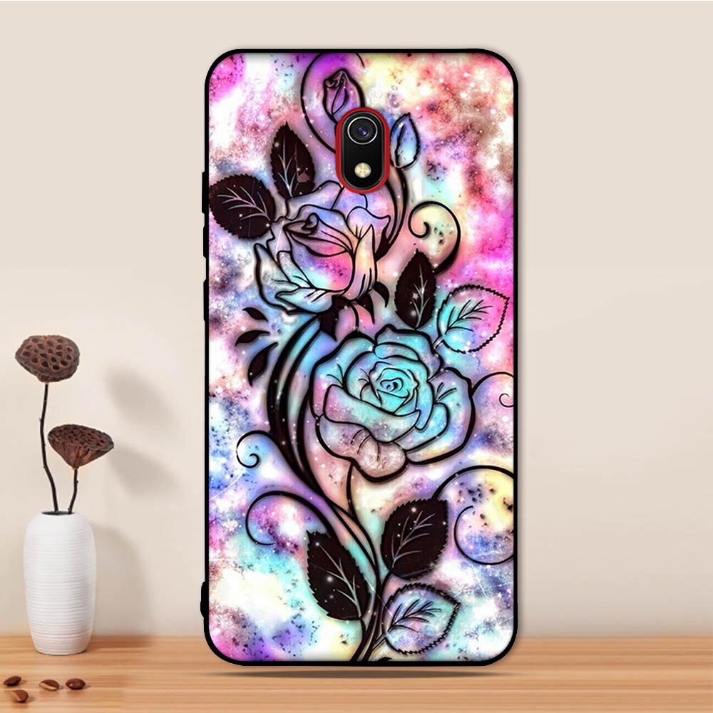 Para Redmi 8A funda para Xiaomi Redmi 8A funda Anime dibujos animados TPU Fundas Coque funda trasera para Xiaomi Redmi 8A 8 A funda de teléfono Silicona: 35