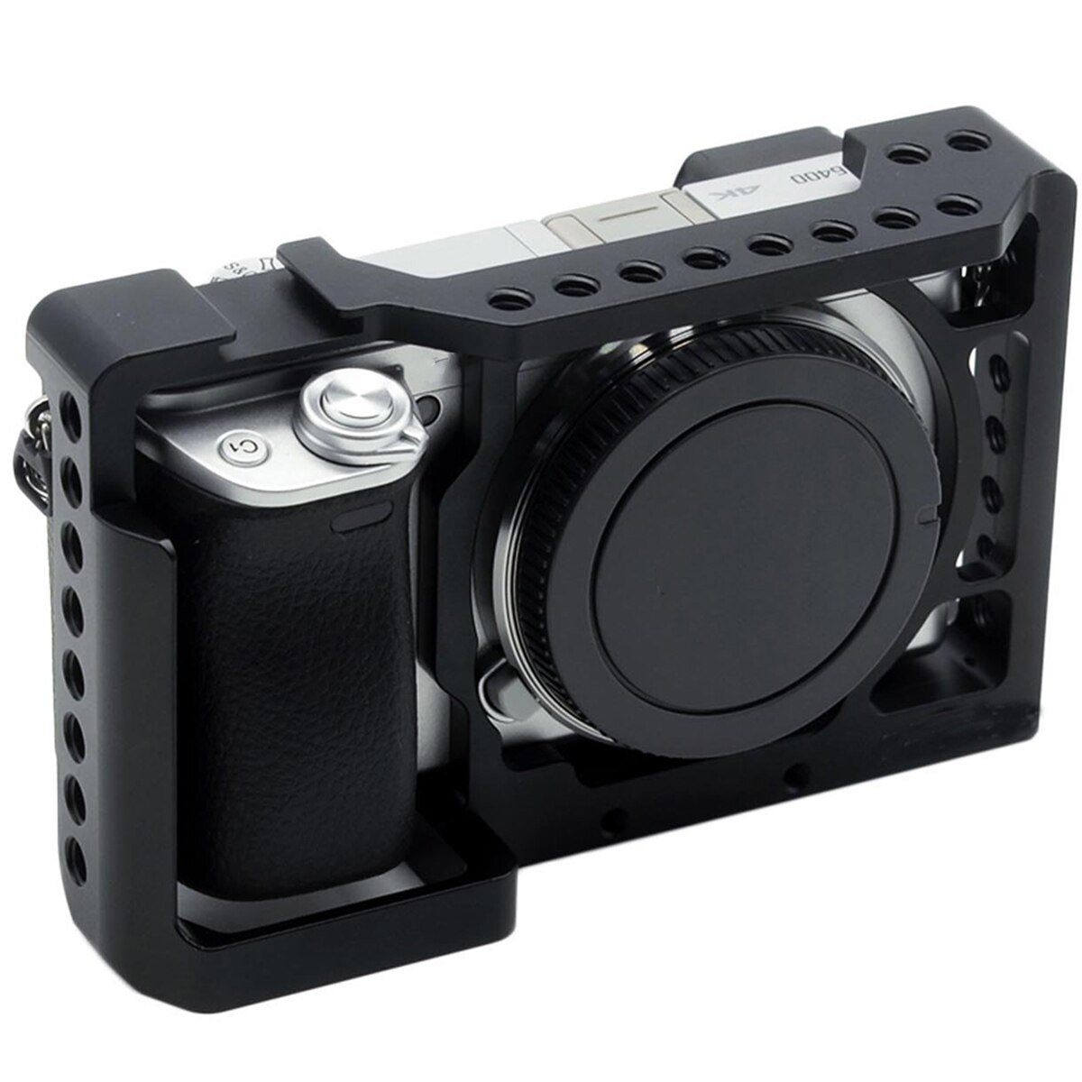 Estabilizador de jaula de vídeo para cámara, aleación de aluminio, para Sony A6400/ A6000/ A6300/ A6500
