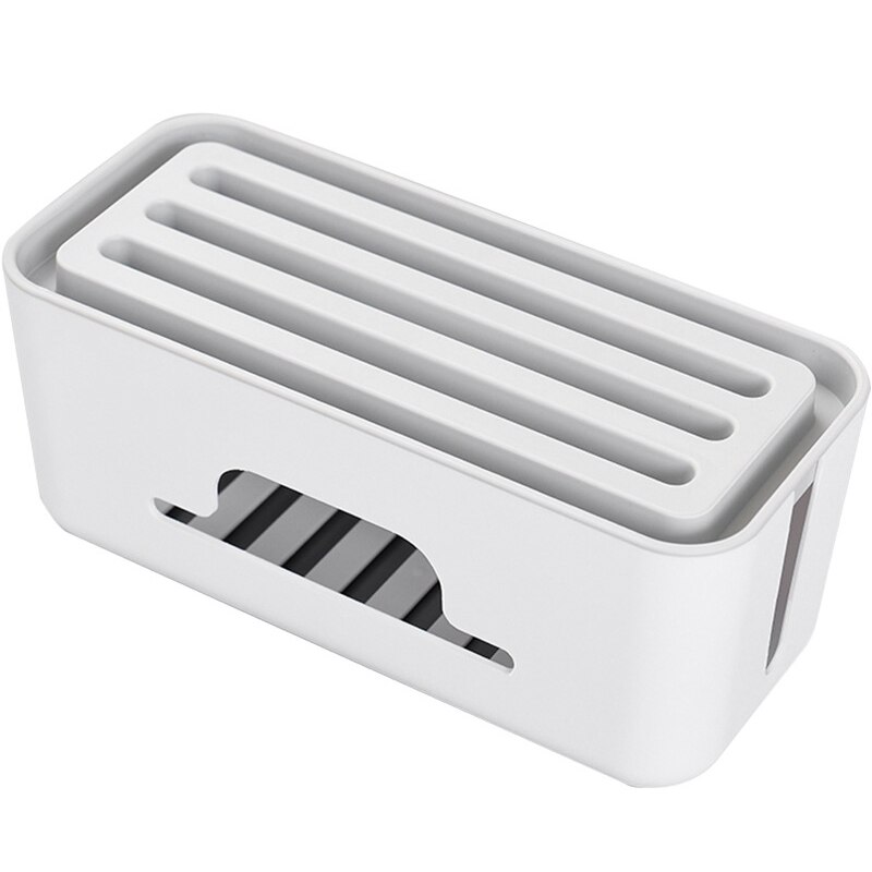 Kabelhantering box uttag dator kontor skrivbord organisation elektroniska tillbehör