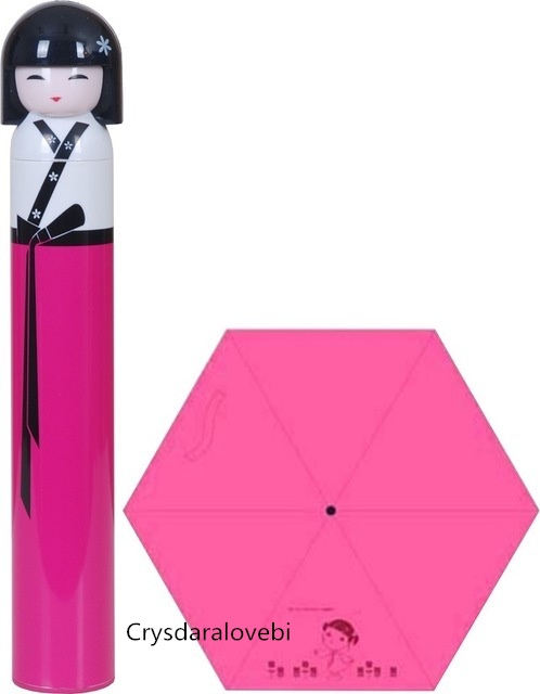 Parapluie pliant pour fille, Kimono traditionnel, jolie bouteille japonaise, nouveauté: 14