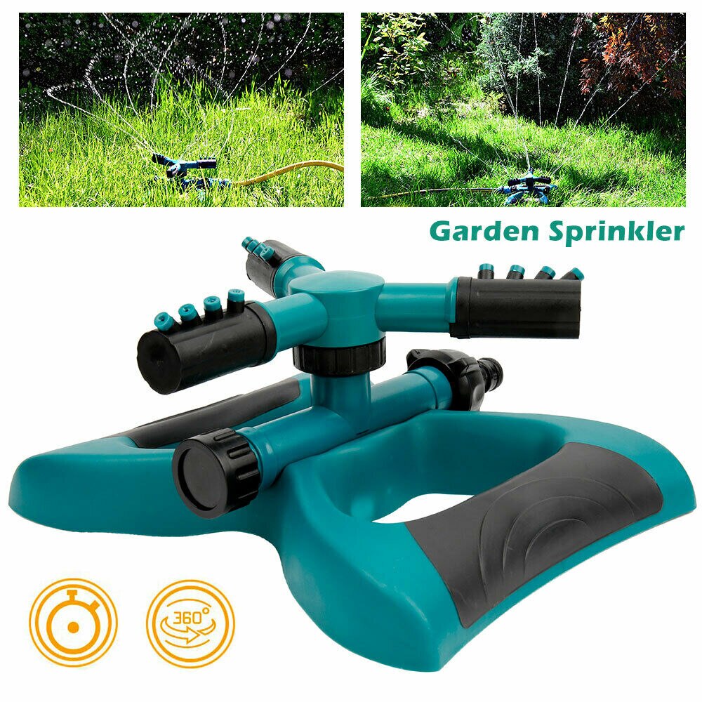 Verstelbare Roterende Gazon Sprinkler Systeem Automatische Gras Watering Spray Irrigatie Sprinkler voor Tuin Gazon Gras Plant