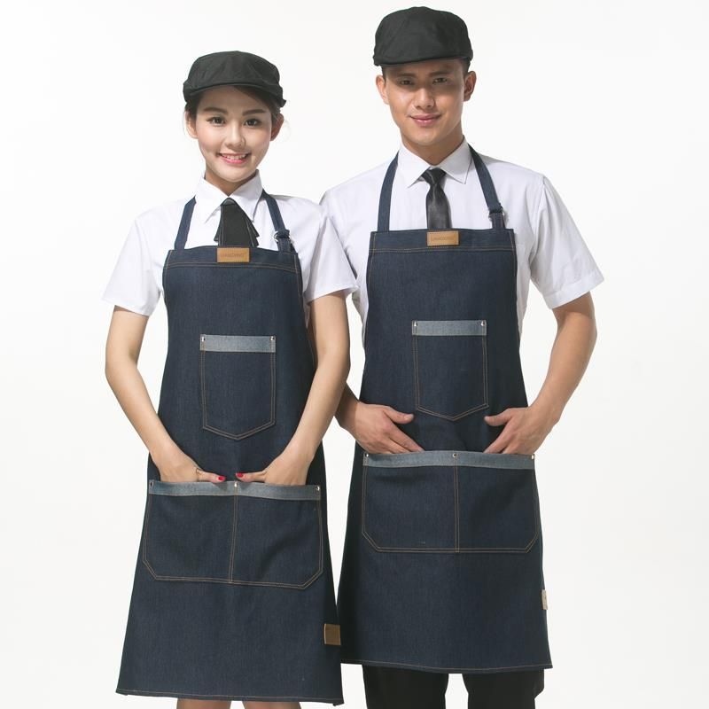 1 piece Unisex Chef apron,Food Cooking sushi Kitchen Work Wear,waitress apron