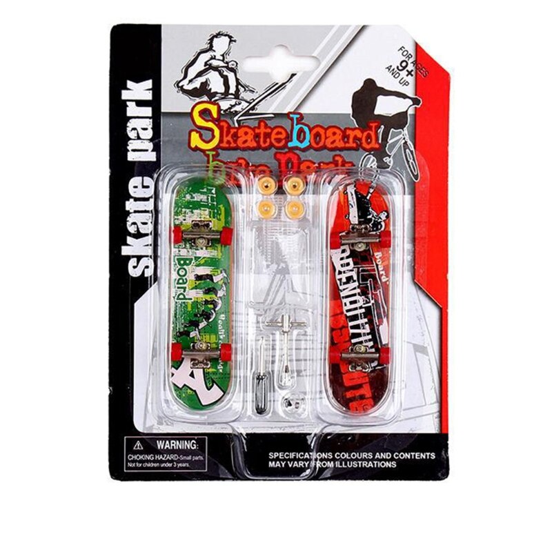 DIY Assembly Mini Finger Skateboard Deck Truck Skate Park Board Boy Kids Children: 7HH803031-A