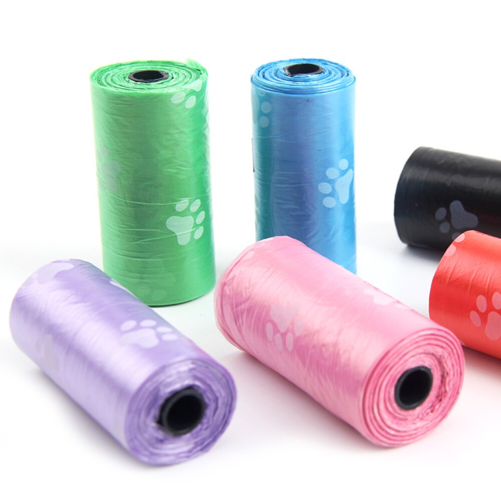 20 Sheets Dog Poop Bag Trash Garbage Bags For Cat Pets Waste Collection Bag Outdoor Multifunction Cleaning Poop Bags Supplies