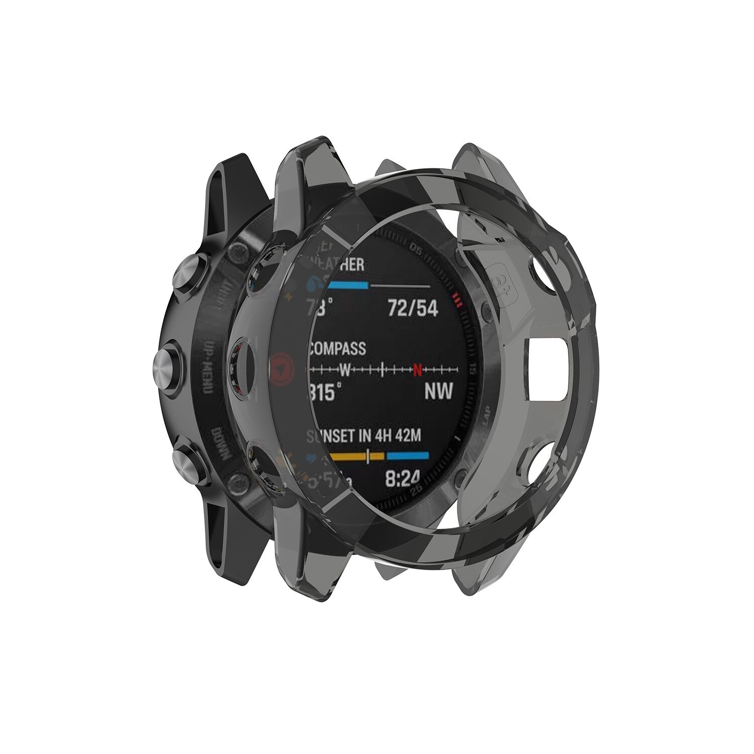 Tpu protector cover case for garmin fenix 6 6x 6s pro