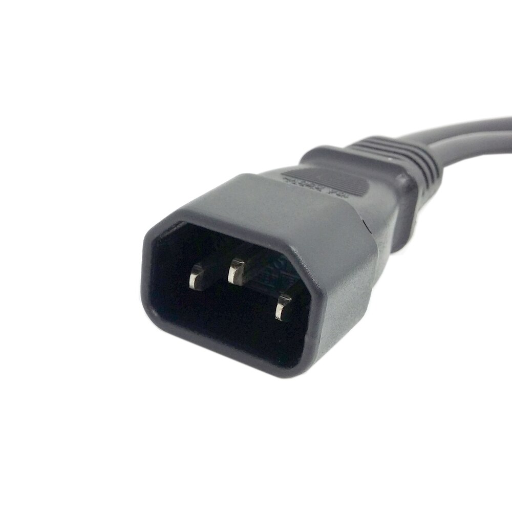 IEC320 adapter robić kabla IEC 320 C13 robić C14 przedłużacz kabla zasilającego C14 robić podwójnego C13 5-13R mocy typu Y kabel rozgałęziający przewód