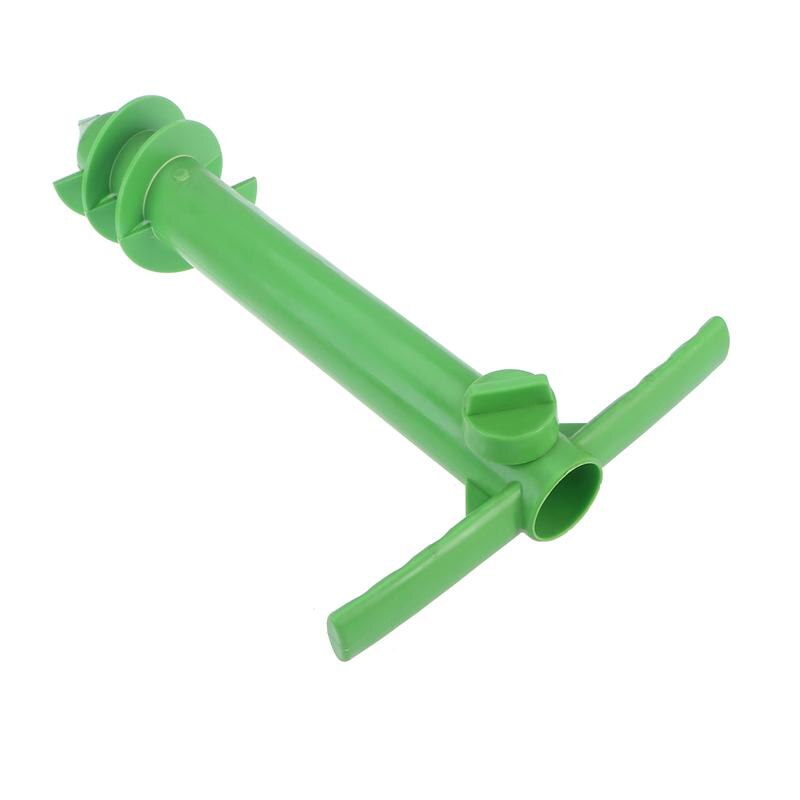 Umbrella Anchor Sand Beach Auger Plastic Drill Keeps Your Umbrella From Blowing Away Or Tipping Over (Green)
