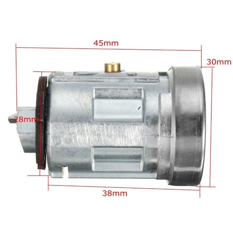 Car Ignition Switch Barrel Cylinder Lock Cylinder + 2x Keys for Ford Transit MK7 2006 2S61-A3697-AA