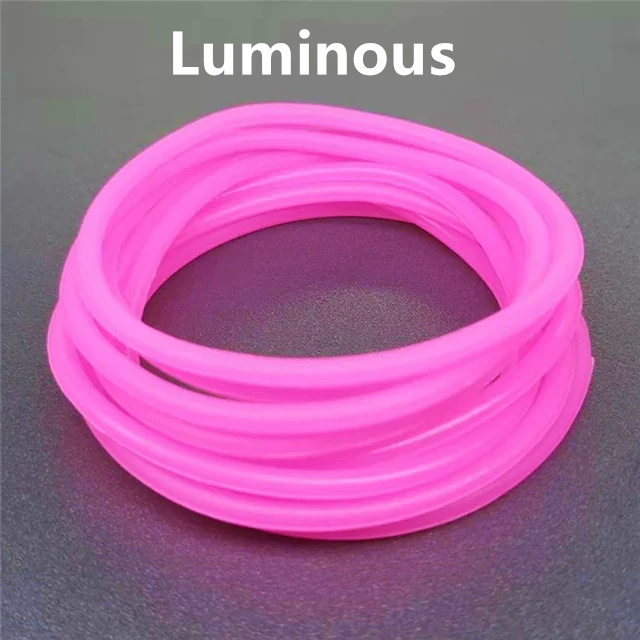 10pcs Black Silicone Bracelets Punk Rock Rubber Band Hip Hop Wristbands Elastic Hairbands Ponytail Scrunchie Bangle Accessories: Blue white zinc plated