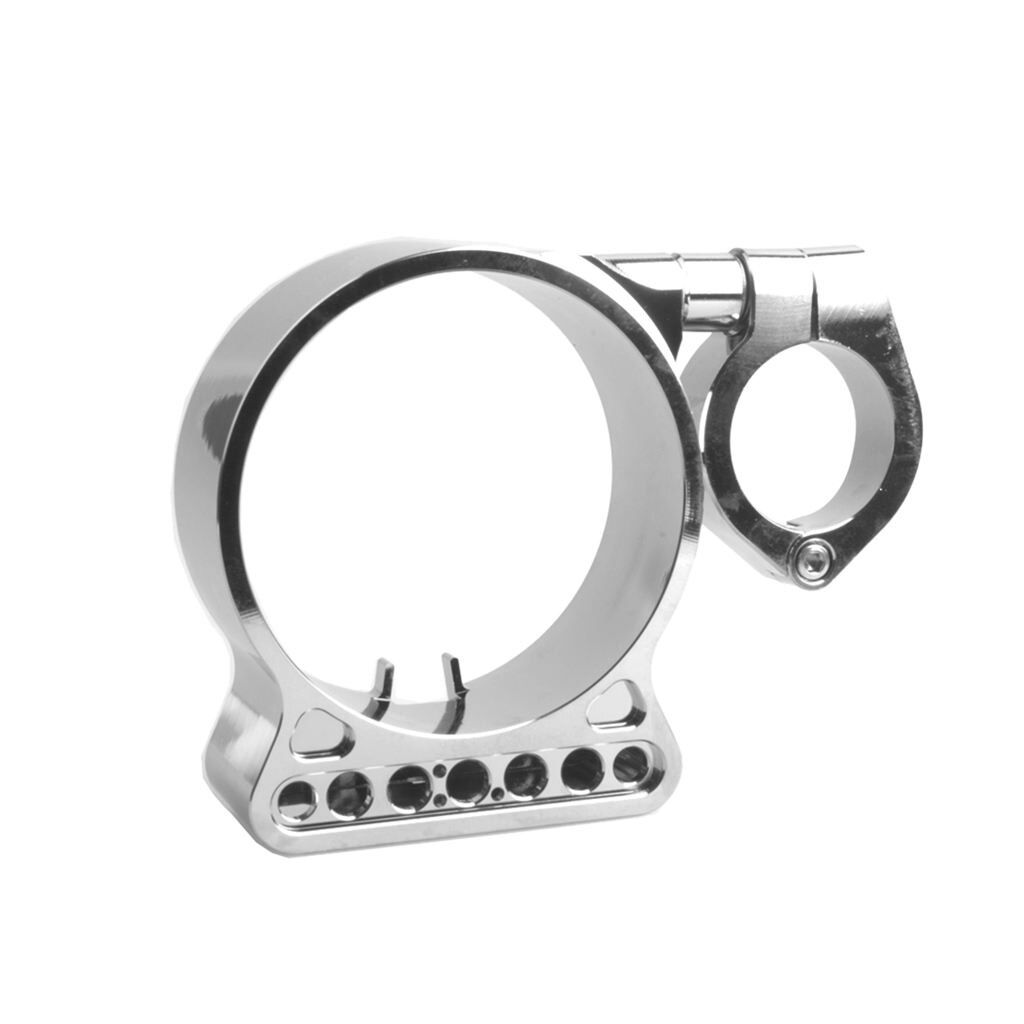 39Mm Cnc Speedo Relocation Beugel Voor Harley Xl 883 1200 Zilver