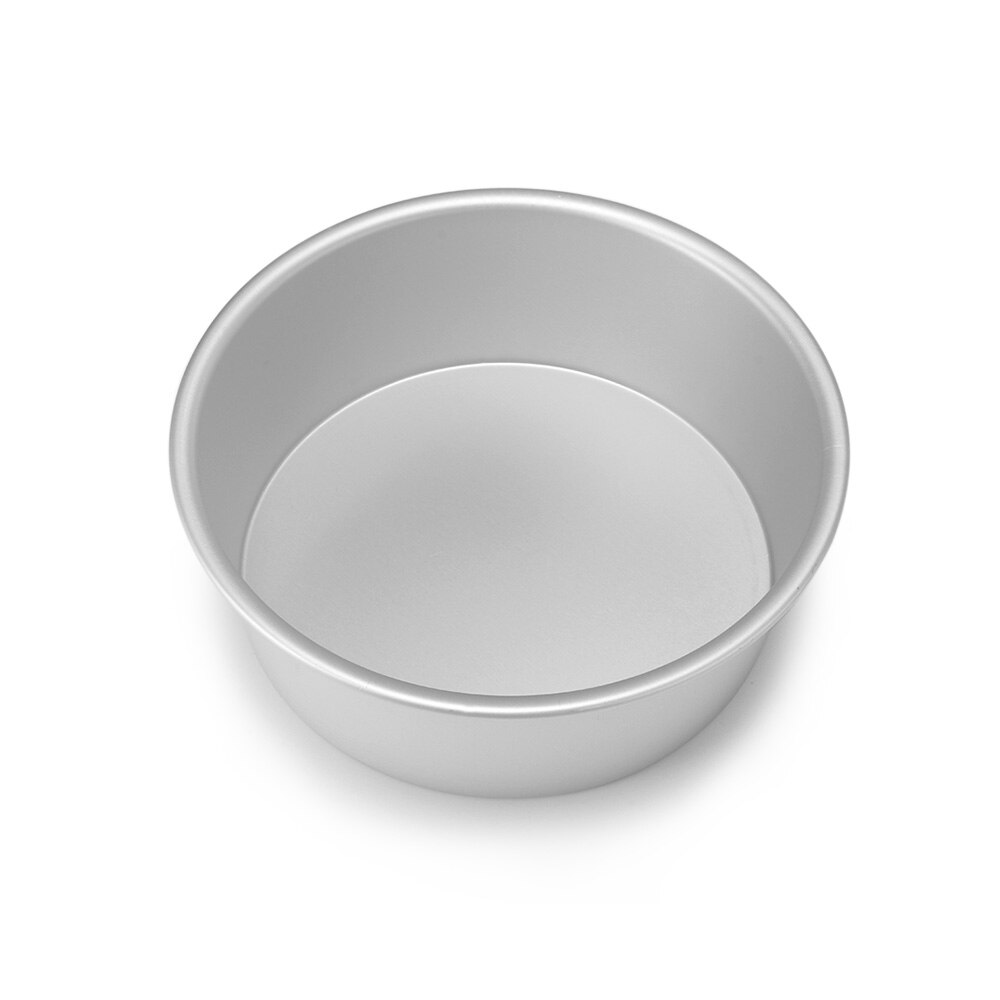 4/6/8 Inch Aluminum Alloy Nonstick Round Cake Baking Mould Pan Tin Mold Tray Bakeware Tool Round Cake Pan: 8 inch