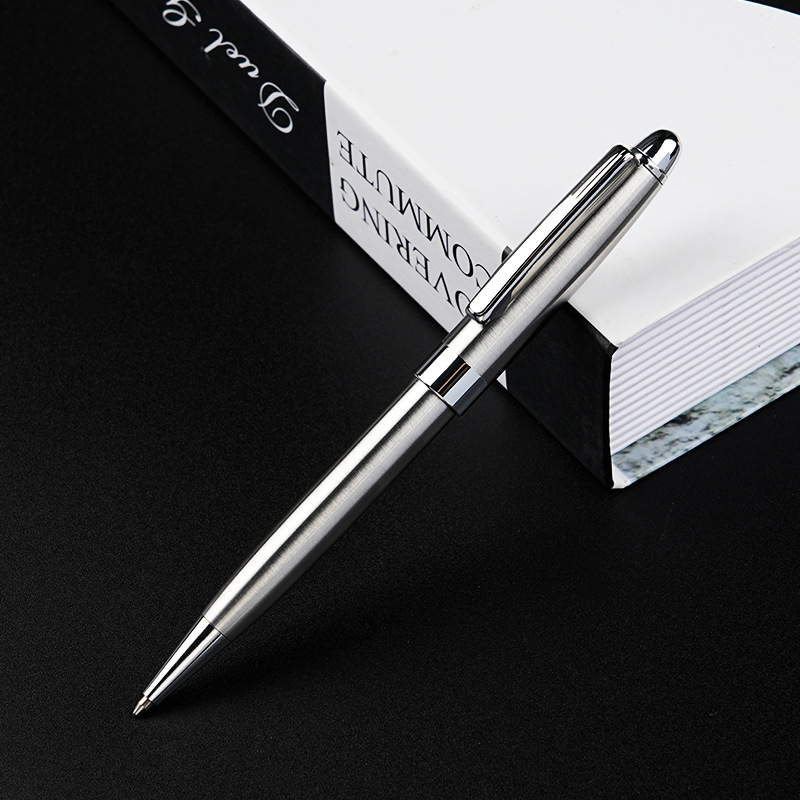 Ballpoint Pens Housing Retractable Ball Point Pen Smooth Writing Roller Ball Pen Signature Pen Pens for Men Women: WHITE