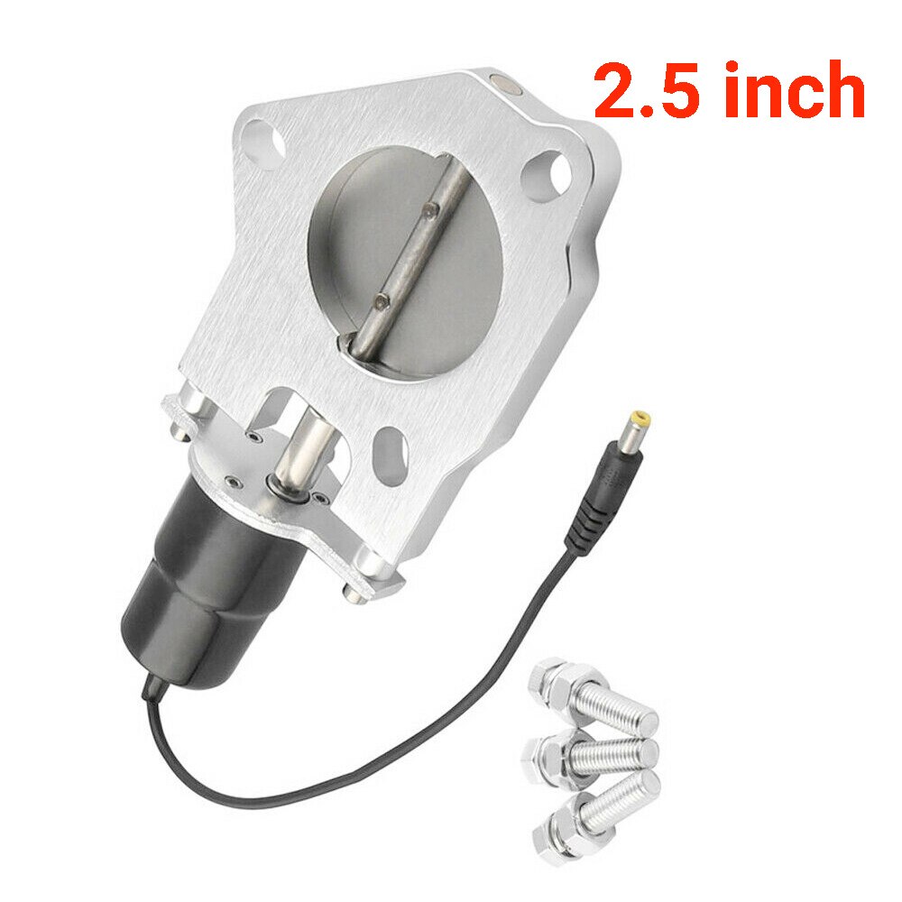 Universale 2.5 3 pollici scarico elettrico giù tubo E-taglio ritaglio valvola motore kit telecomando: 2.5 pollice inlet