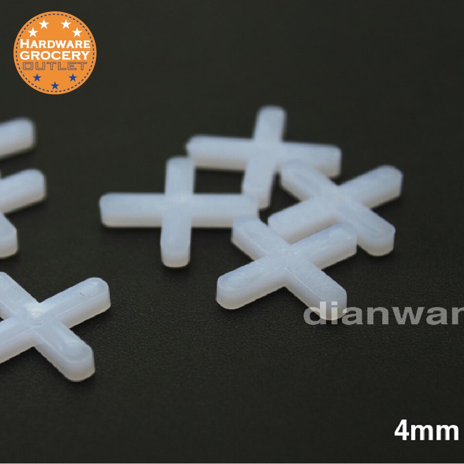 4mm Tile Spacers Ceramic Tile Spacers Spacing Of Floor and Wall Tiles 500pcs