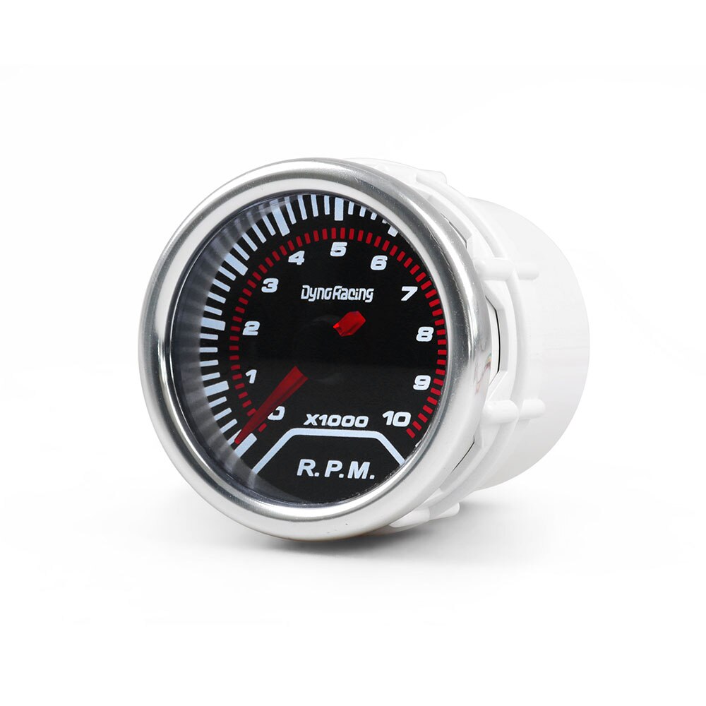 Dynoracing Tachometer 2 "52mm Rauch Objektiv 0-10000 Rpm Messgerät Super Helle LED beleuchtung Auto Meter BX101945