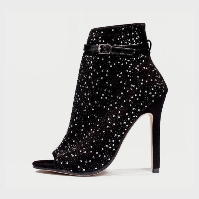 Sandales Zara Fausse Fourrure Strass - Taille 39 US 8, Collection Limitée, Neuf