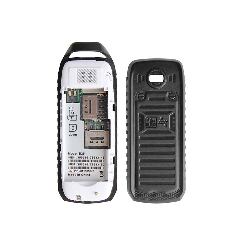 Unlocked Mobile Phone Super Mini Small Hebrew Keyboard Russian ArabicEarphone Kid 380mAh Mobile Phone UNIWA B25