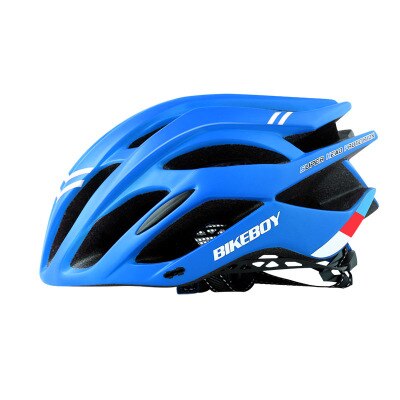 Bikeboy casque d'équitation monobloc hommes et femmes vtt route casque de vélo matériel d'équitation casque: blue