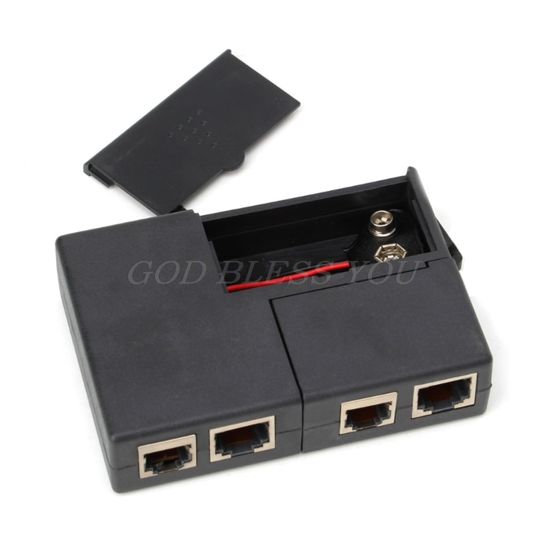 super mini Rete LAN cavo filo gatto5 RJ11 RJ45 tester di Goccia di Trasporto