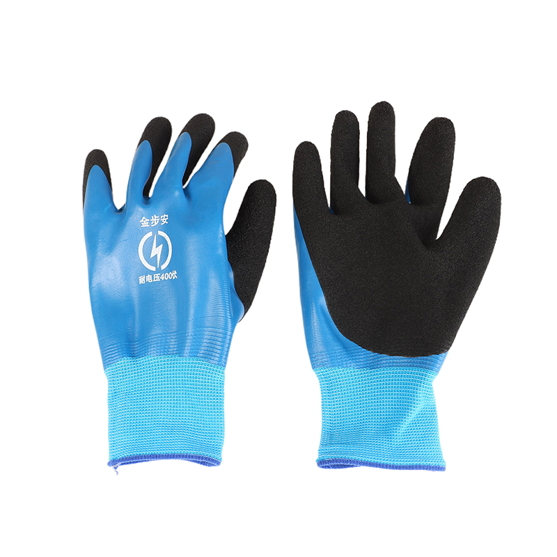 Guantes aislantes de goma para electricista, guante Industrial ultrafino de 400V/1000V para pantalla táctil, soporta voltaje, 1 par