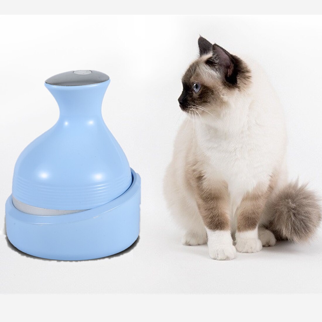 Kjæledyr hode massasjeapparat katt massasje hund massasje vanntett lading massasje apparat skrape hode artefakt