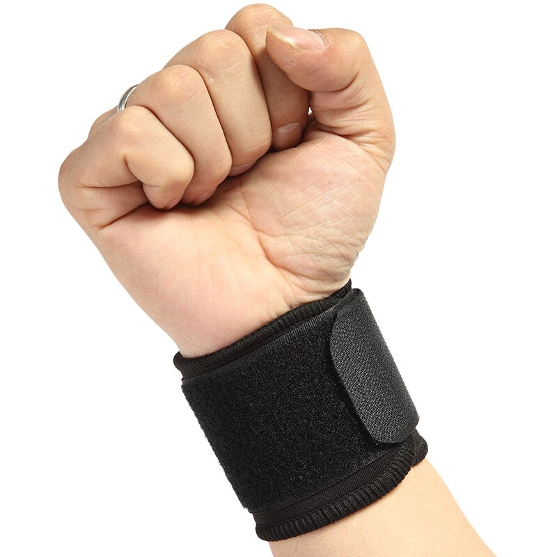 2Pcs Wraps Bandage Voor Badminton Tennis Gewichtheffen Polssteun Sport Training Oefeningen Hand Brace Strap