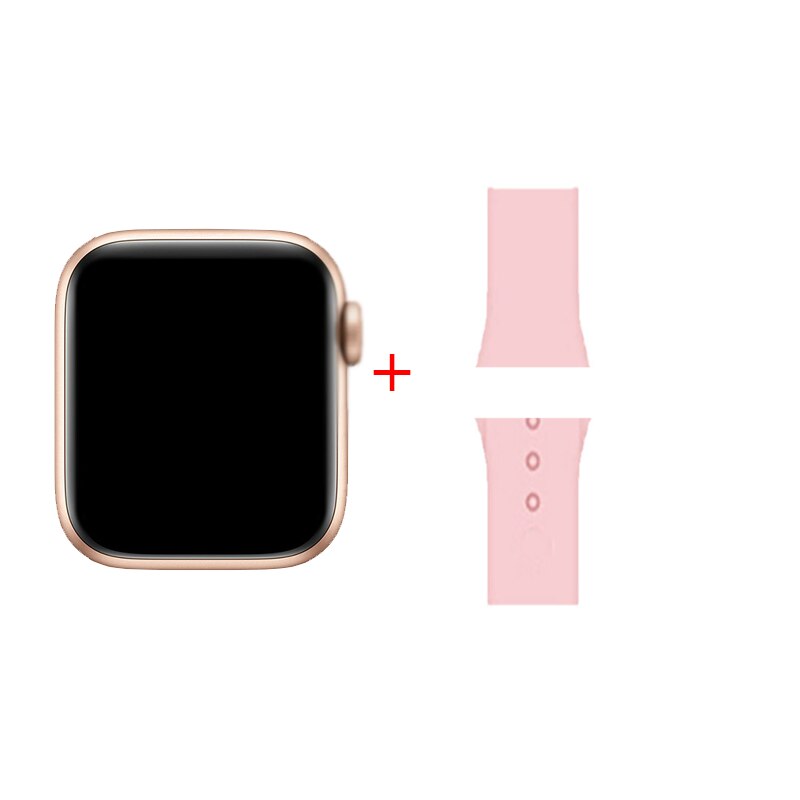 Neue serie 6 IWO G68L Smart Uhr Fitness Tarcker Bluetooth anruf uhr kinder uhren mädchen für IOS huawei PK W26 HW12 IWO 12 13: PINK