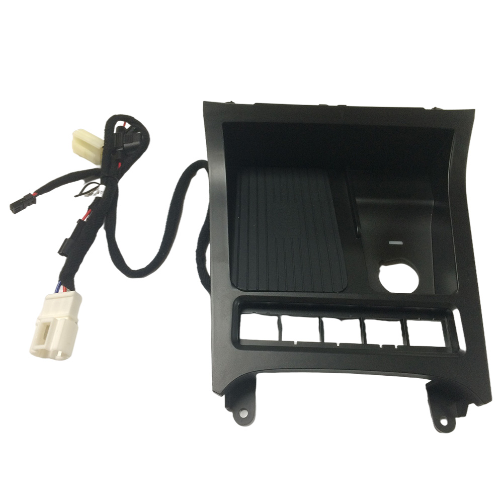 Almohadilla de carga inalámbrica de 15W para VW Golf 6 MK6 Scirocco Sagitar golf 5 mk5 soporte para teléfono accesorios de carga rápida