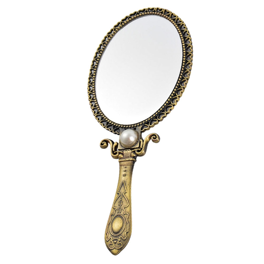Espejo de belleza Retro portátil, espejo antiguo p... – Grandado, image size:1000x1000