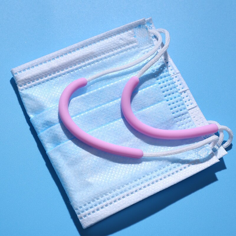 Anti-Slip Silicone Mask Ear Protector Ear Caps Ear Cover Extension Hook Soft Mask Ear Caps muffs Holder Accessories