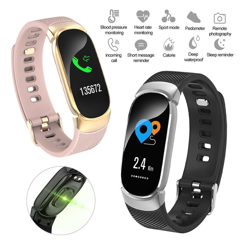 Slimme Horloge Smartwatch Mannen Vrouwen Hartslag Bloeddruk Bloed Smart Armband Met Massage Herinnering Functie