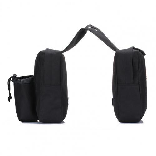 Durable Motorcycle Scooter ATV 600D Oxford Cloth Waterproof Saddlebags Saddle Side Bag Motorcycle Saddlebag Luggage Bags: Default Title