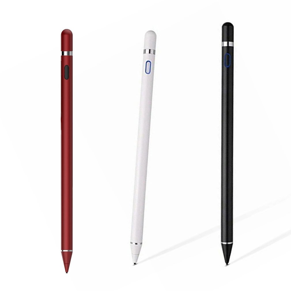 Capacitive Stylus Pen - 1.6mm Fine Tip - 8-10 Hour Battery - for Tablets & Phones