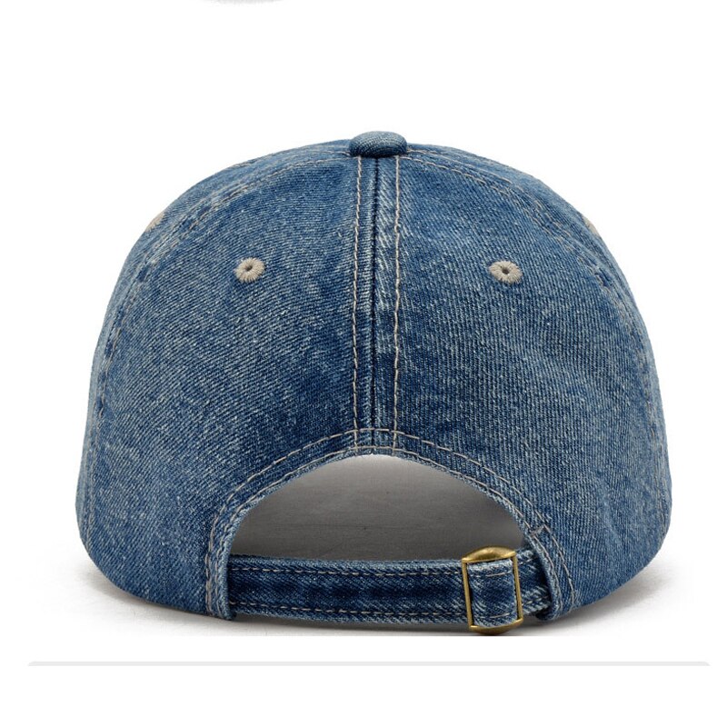 NYC Denim Baseball Cap Mannen Vrouwen Borduren Brief Jeans Snapback Hoed Pet Zomer Sport VS Hip Hop Cap gorras