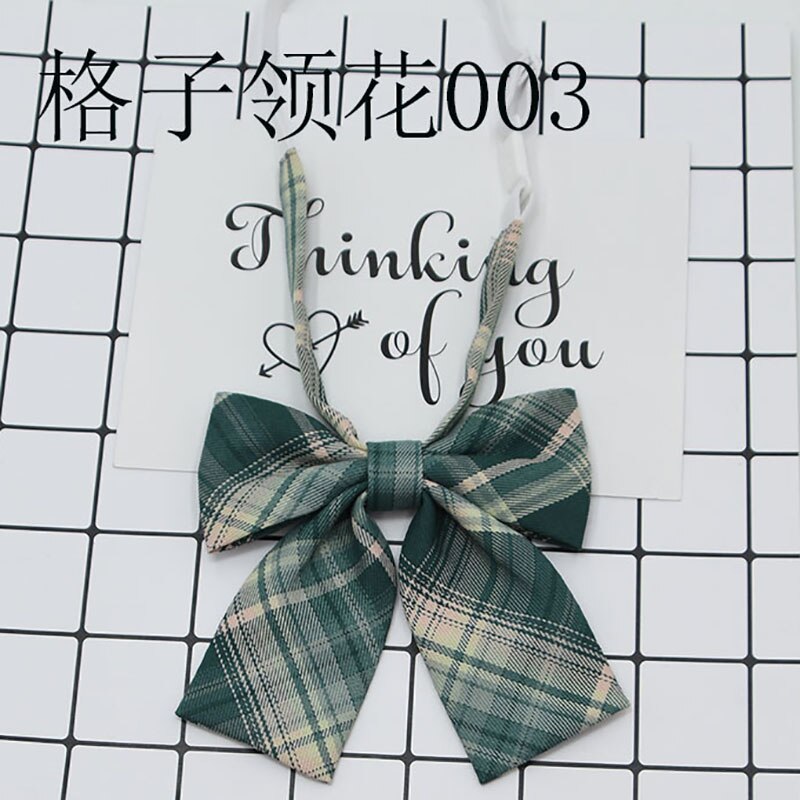 Women&#39;s Plaid Bow Tie Uniform School Uniform College Wind Casual Bow Tie Sailor Suit Bow Tie Adult Plaid Bow Tie Girl Bow Tie: 003