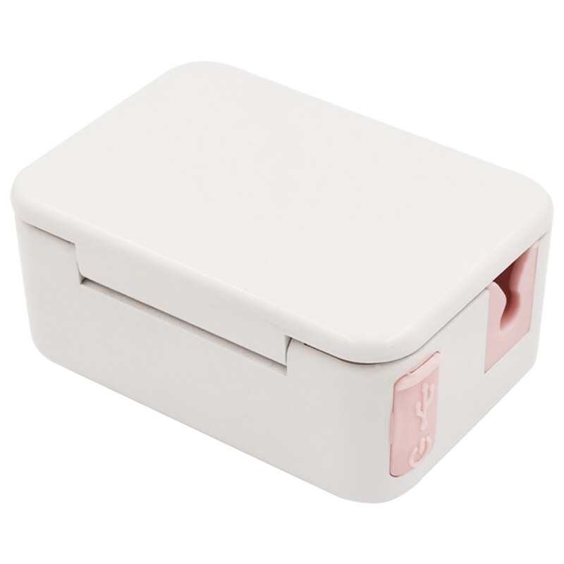 UVC-LED Ultraviolet Toothbrush Holder Disinfection Tool Automatic Toothpaste Dispenser Holder Cleaner: White