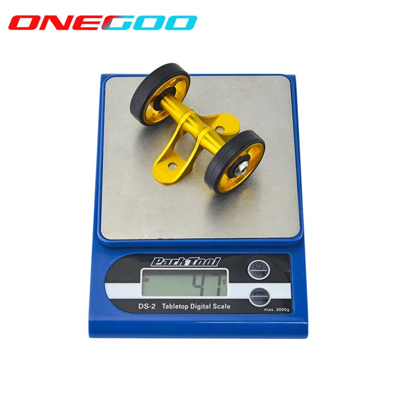 ONEGOO łatwe koło robić Brompton wioślarz składany przesuwne błotnik koła lekkie ze stopu aluminium jednokołowy podwójne koło zestaw 4 kolor