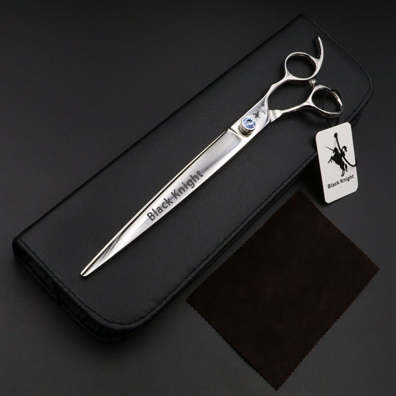 9 inch pet scissors dog grooming scissors premium super sharp pet straight shears Black Knight Beauty