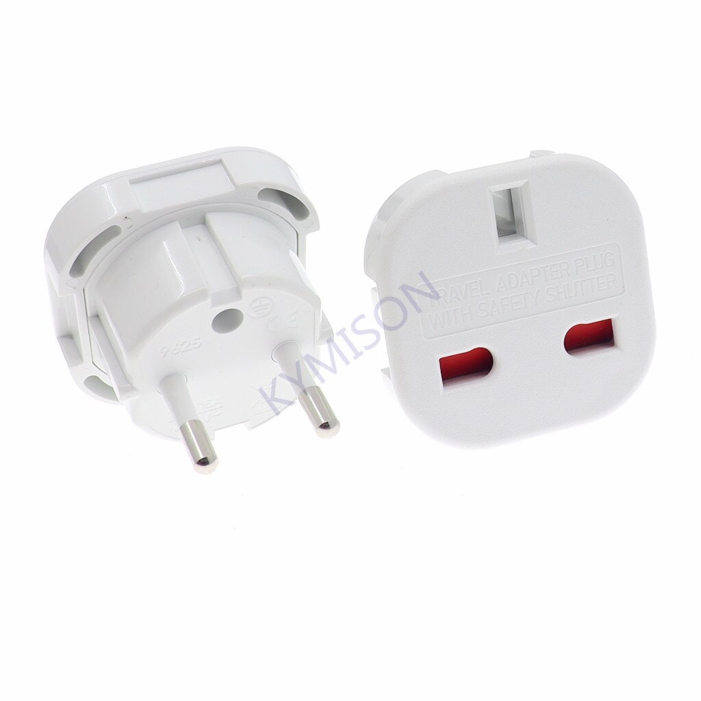 Uk Eu Plug Converter 10A/16A 240V Ac Power Adapter Oplader Euro Travel Adapter Eu Plug Adapter britse Scoket Outlet