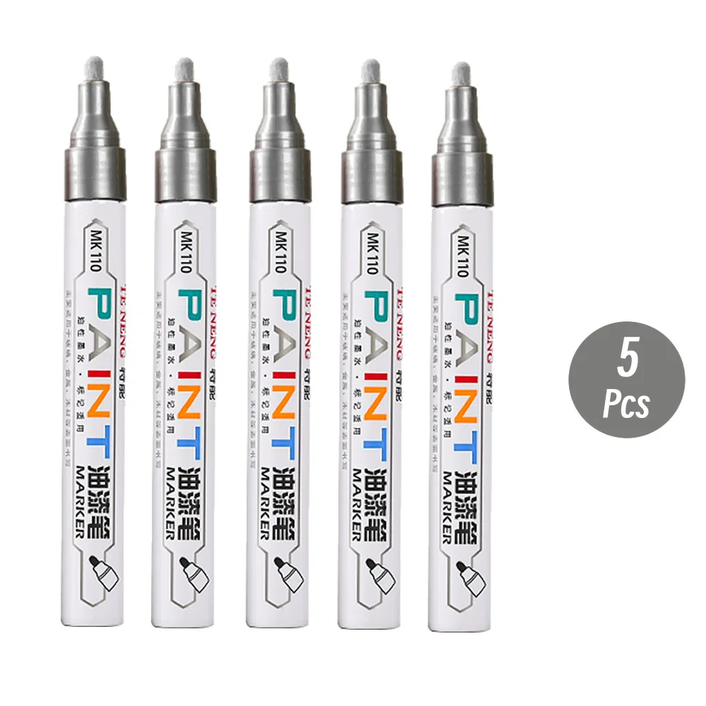 8 Kolorów Pisak robić Naprawy Rys Samochodowych Szybkoschnący Lakier robić Retuszu Wodoodporny znacznik robić Opon i Felg Pisaki robić Lakieru Samochodowego: Brązowy