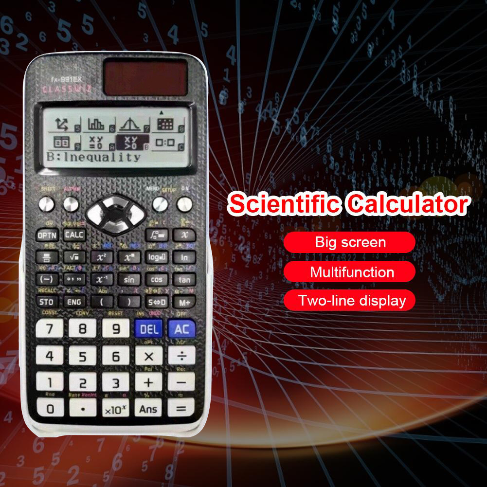 FX-991EX Classwiz Advanced Engineering Advanced Scientific Calculator for Middle High College Students Teachers