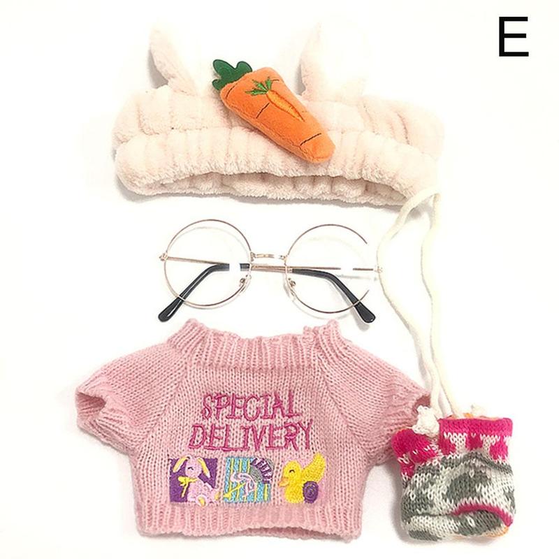 Muñeco de peluche de pato Lalafanfan para niñas, muñeco de felpa suave de 30CM, traje de ropa, de cumpleaños: 05