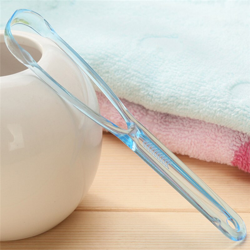 3 Pcs Tongue Cleaner Bad Breath Away Hand Scraper Brush Silica Handle Oral Hygiene Dental Care Cleaning